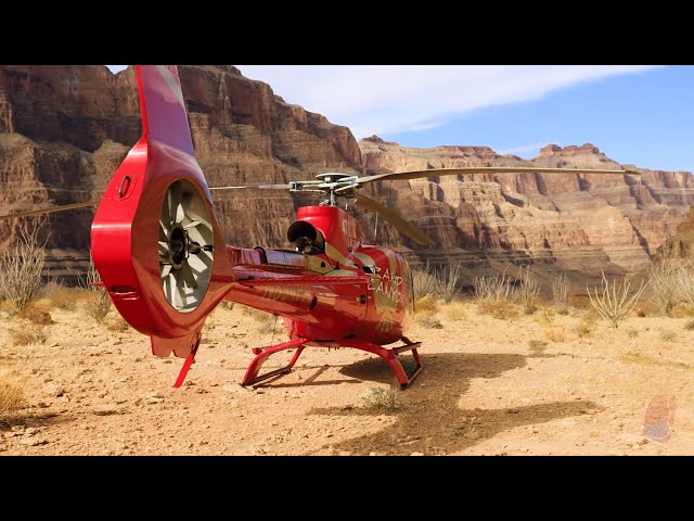 This helicopter tour provides stunning aerial views of Hoover Dam, Lake Mead and Grand Canyon West. Additionally, this tour lands at the bottom of the canyon on a private plateau overlooking the mighty Colorado River.